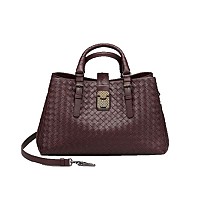 [스페셜오더]BOTTEGA VENETA-489509 보테가 베네타 데코 로즈 인트레치아토 스몰 로마 탑 핸들백