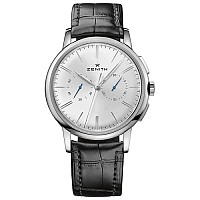 [스페셜오더]ZENITH-제니스 엘리트 클래식 스틸 블랙 다이얼 드레스워치 39mm #제니스짝퉁