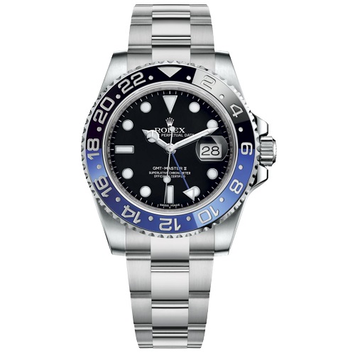 [스페셜오더]ROLEX-롤렉스 GMT-마스터 II 세라믹 베젤 스틸 레플리카시계40mm