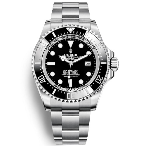 [스페셜오더]ROLEX-롤렉스 씨-드웰러 딥씨 세라믹 베젤 스틸 블랙 다이버시계 44mm