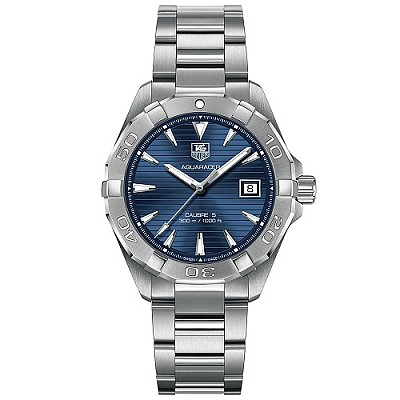 [스폐셜오더]TAG Heuer-태그호이어 아쿠아레이서 칼리버 5 세라믹 베젤 스틸 워치 41mm