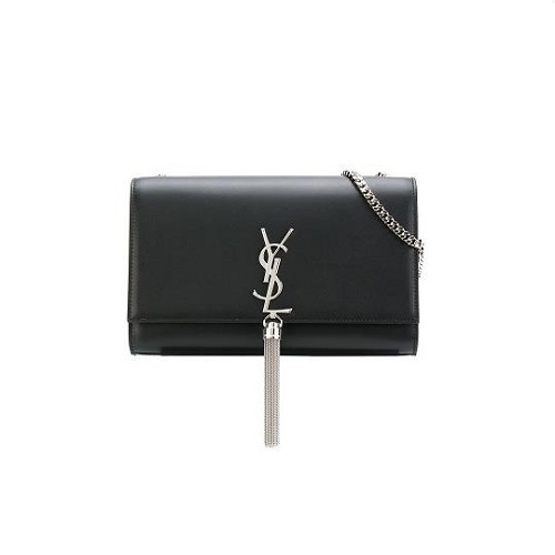 [스페셜오더]SAINT LAURENT-354119 생 로랑 블랙 실버 태슬 미디엄 케이트 사첼백 #명품레플리카쇼핑몰