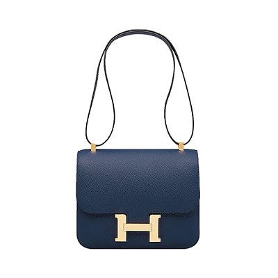 [正品완벽재현]HERMES-에르메스 노이어 앱송 Constance 콘스탄스 24 골드 하드웨어 크로스 바디백