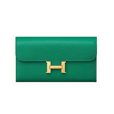 [스페셜오더]HERMES-H063626 에르메스 골드 앱송 Constance 콘스탄스 실버 하드웨어 롱 월릿