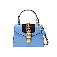 [스페셜오더]GUCCI-470270 8015 구찌 실비 애니멀 스터드 블랙가죽 미니 숄더백