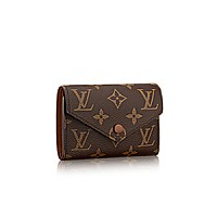 LOUIS VUITTON-N40638 루이비통 피치 핑크 다미에 빅토린 월릿