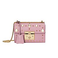 [스페셜오더]GUCCI-432182 1093 구찌 페들락 블랙 스몰 아플리케 스터드 숄더백