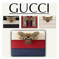 [스페셜오더]GUCCI-476072 8540 구찌 퀀 마가렛 GG 수프림 카드 케이스