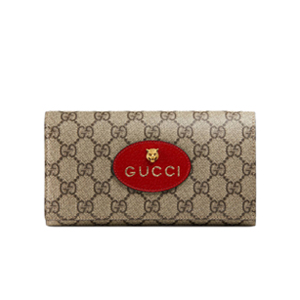 GUCCI-476421 9778 구찌 네오 빈티지 펠린 디테일 GG 수프림 장지갑