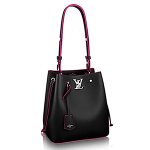 [스페셜오더]LOUIS VUITTON-M54677 루이비통 송아지가죽 블랙 락미 버켓