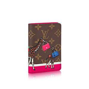 LOUIS VUITTON-N60101 루이비통 다미에 코발트 옐로우 라티튜드 패턴 명품카피 여권지갑