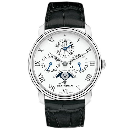 [스페셜오더]BLANCPAIN-블랑팡 빌레레 QUANTIEME PERPETUEL 8 JOURS 스틸 리미티드 에디션 워치42mm