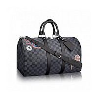 LOUIS VUITTON-N40713 루이비통 피치 다미에 리셔스 키폴 반둘리에 45