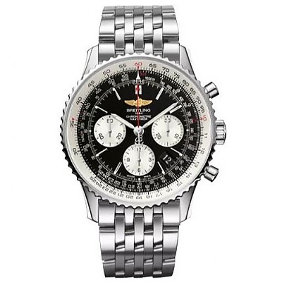 [스페셜오더]BREITLING-브라이틀링 내비타이머 01 크로노그래프 스틸 남성시계43mm