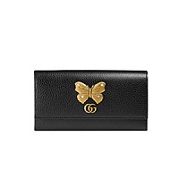 [스페셜오더]GUCCI-499359 5969 구찌 나비 모티브 장식 콘티넨탈 핑크 장지갑