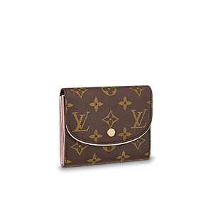 [스페셜오더]LOUIS VUITTON-M62037 루이비통 모노그램 로즈발레린 아리안 월릿 이미테이션 플랫 반지갑