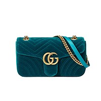 [스페셜오더]GUCCI-443497 9022 구찌 GG 마몽 화이트 스몰 숄더백