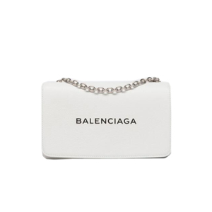 BALENCIAGA-502027 발렌시아가 블랙 스몰 에브리데이 체인 숄더 지갑