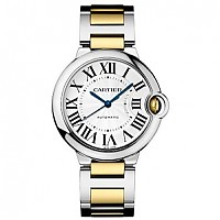 [스페셜오더]Cartier-까르띠에 발롱 블루 드 다이아 인덱스 스틸 레이디스 워치33mm