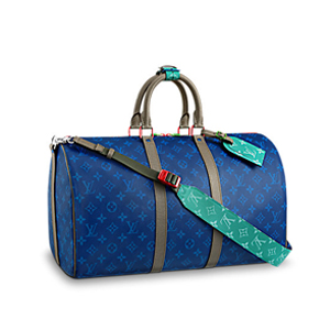 [스페셜오더]LOUIS VUITTON-M43855 루이비통 모노그램 블루 키폴 45 반둘리에