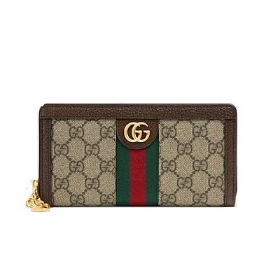 GUCCI-523154 8745 구찌 오피디아 GG 지퍼 장지갑