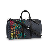 LOUIS VUITTON-N40713 루이비통 피치 다미에 리셔스 키폴 반둘리에 45