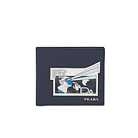 [스페셜오더]PRADA-2MO513 프라다 블랙 사피아노 가죽 트라이앵글 로고 반지갑