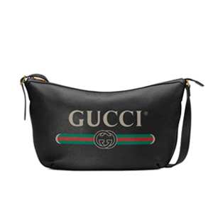 [스페셜오더]GUCCI 523588-8163 구찌 프린트 반달 모양 호보백