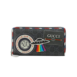 GUCCI-496342 1073 구찌 나이트 쿠리에 GG 수프림 집 어라운드 월릿