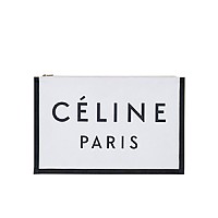 [스페셜오더]CELINE-10A962 셀린느 텍스타일 레드로고 라지 클러치