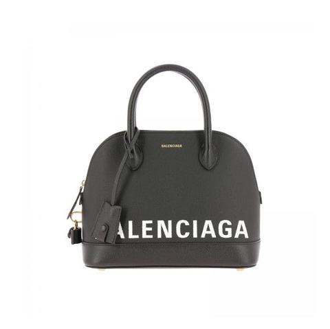 [스페셜오더]BALENCIAGA-518873 발렌시아가 블랙 빌 탑 핸들 숄더백 S