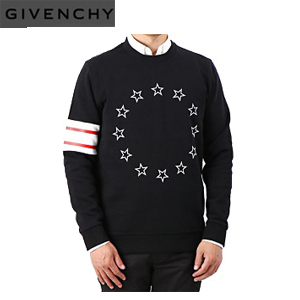 GIVENCHY-지방시 스타 프린팅 완장 스웟 셔츠