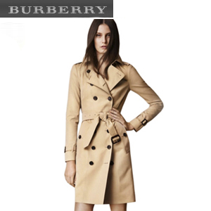 [스페셜오더]BURBERRY-버버리 샌드링엄  롱 헤리티지 트렌치코트 허니베이지