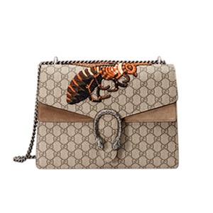 [스페셜오더]GUCCI 400235-8700 구찌 디오니서스 GG 미디엄 꿀벌 자수 숄더백