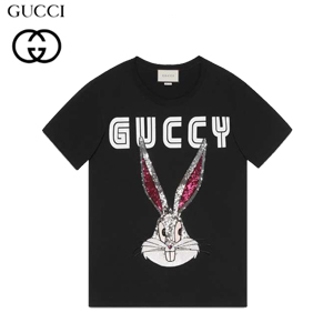 GUCCI-4492347 1082 구찌 벅스 버니 코튼 티셔츠