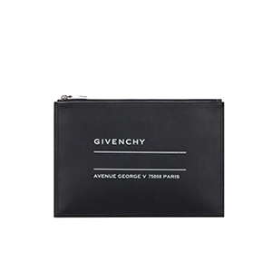 [스페셜오더]GIVENCHY-BB6004B07 지방시 스무스 카프스킨 프린트 장식 파우치