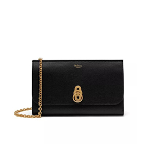 [스페셜오더]MULBERRY-RL5225 멀버리 송아지 가죽 다크 블러시 앰벌리 체인 클러치