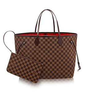 LOUIS VUITTON-N41360 루이비통 다미에 아주르 파우치 네버풀 GM