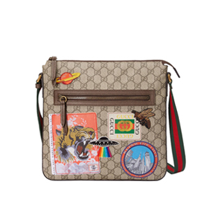 GUCCI-406408 8967 구찌 쿠리에 소프트 GG 수프림 메신저백