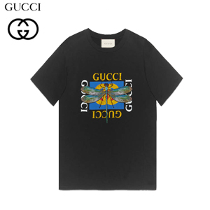 GUCCI-492347 1924 구찌 꿀벌 자수 Gucci 프린트 티셔츠(2컬러)