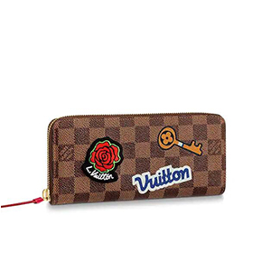 LOUIS VUITTON-M64201 루이비통 모노그램 플라워 참 클레망스 월릿