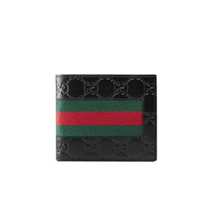 [스페셜오더]GUCCI-408827 1060 구찌 시그니처 Web 2단 지갑