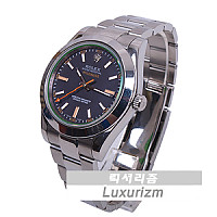 ★[AR팩토리][스페셜오더]ROLEX-116400 롤렉스 밀가우스 스틸 블랙 다이얼 40mm