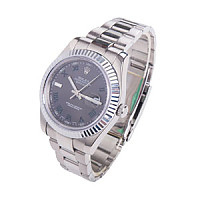 [스페셜오더]ROLEX-롤렉스 데이트저스트 스틸 실버 다이얼 클래식 시계 36mm