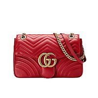 [스페셜오더]GUCCI-443496 1000 구찌 GG 마몽 블랙 미디엄 숄더백