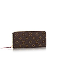 [스페셜오더]LOUIS VUITTON-M63896 루이비통 모노그램 플라워 참 장식 클레망스 월릿