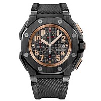 [스페셜오더]Audemars Piguet-오데마피게 로얄 오크 오프쇼어 셀프와인딩 크로노그래프 핑크 골드 블랙 42mm