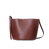 [스페셜오더]CELINE-182933 셀린느 카프스킨 스터드 장식 그린 버켓백