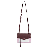 [스페셜오더]GIVENCHY-BB05462 지방시 카프스킨 DUETTO 듀에토 네이비 와인 숄더 스트랩 백