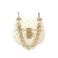 [스페셜오더]Chloe-CHC18US 끌로에 카프스킨 블랙 DREW BIJOU 미니 숄더 백